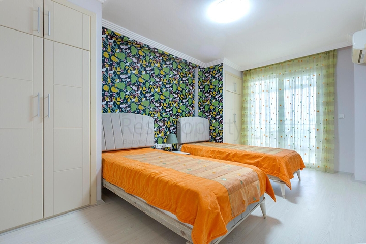 Меблированная квартира планировки 2+1 в районе Махмутлар