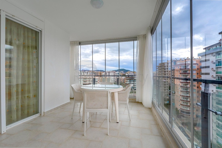 Меблированная квартира планировки 2+1 в районе Махмутлар