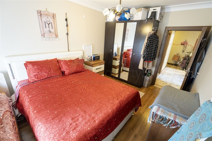 Квартира 2+1 с мебелью  в Лимане Коньяалты 600 м до моря