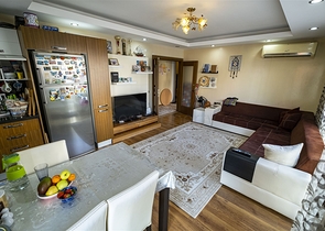 Квартира 2+1 с мебелью  в Лимане Коньяалты 600 м до моря