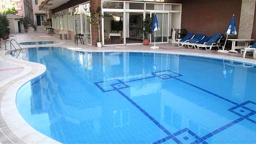 Двухкомнатная квартира в районе Оба