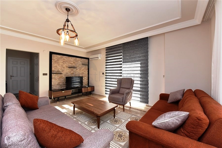 Меблированная квартира в районе Оба