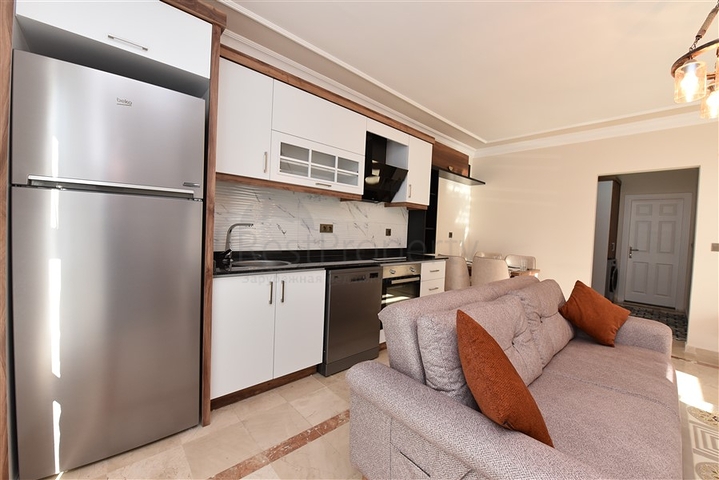 Меблированная квартира в районе Оба