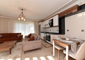 Меблированная квартира в районе Оба