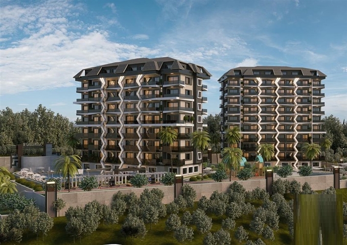 Новый проект с богатой инфраструктурой в Авсалларе