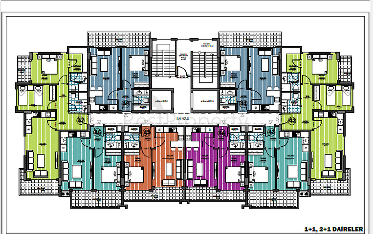 Новый проект с богатой инфраструктурой в Авсалларе