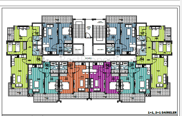Новый проект с богатой инфраструктурой в Авсалларе