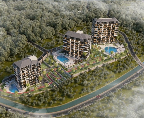 Новый проект с богатой инфраструктурой в Авсалларе