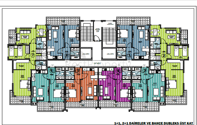 Новый проект с богатой инфраструктурой в Авсалларе