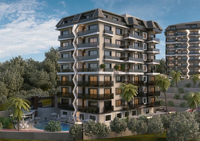 Новый проект с богатой инфраструктурой в Авсалларе