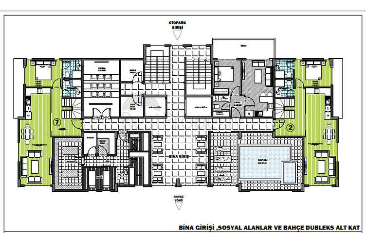 Новый проект с богатой инфраструктурой в Авсалларе