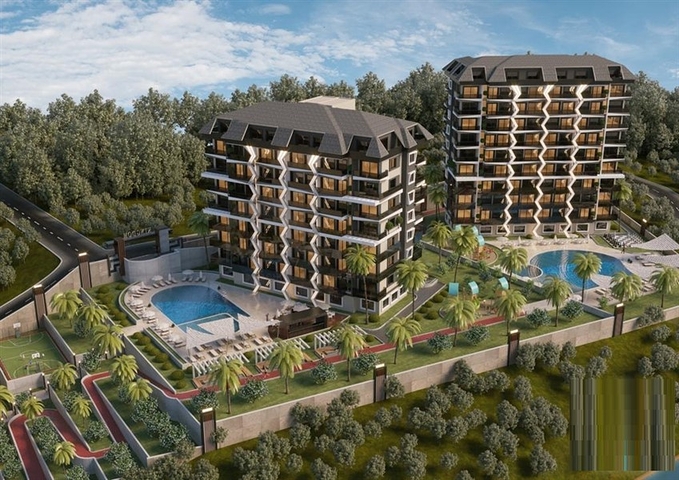 Новый проект с богатой инфраструктурой в Авсалларе