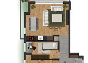 Просторные квартиры с 4 спальнями в центре города