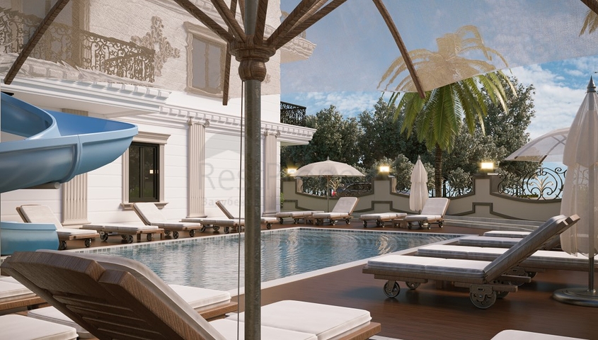 Новый проект жилого комплекса в Махмутларе