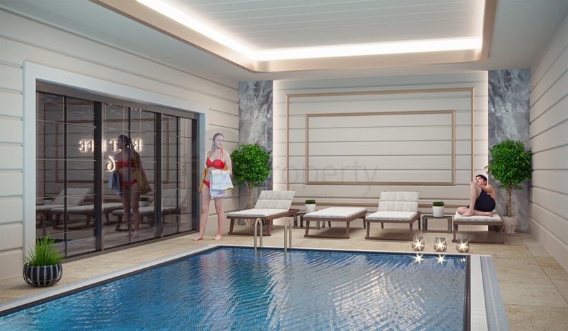 Новый проект жилого комплекса в Махмутларе