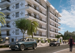 Новый проект жилого комплекса в Махмутларе