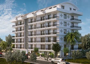 Новый проект жилого комплекса в Махмутларе