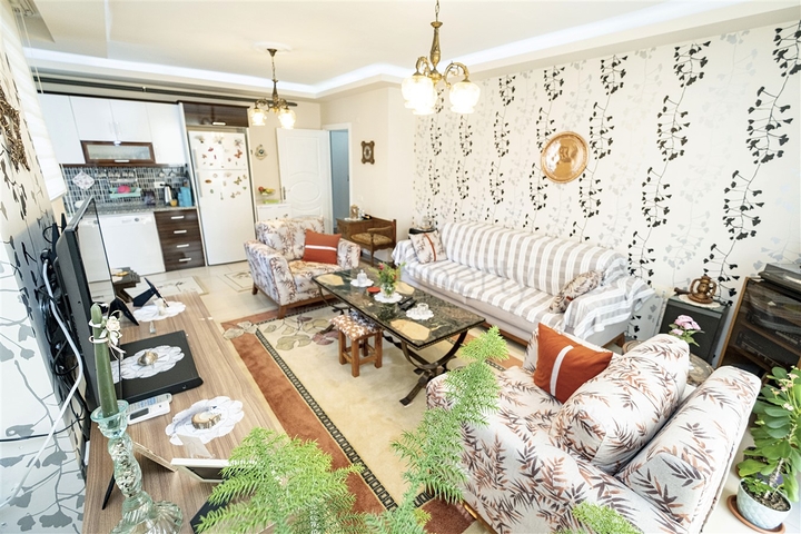 Просторная квартира 2+1 с газом в районе Хурма Коньяалты