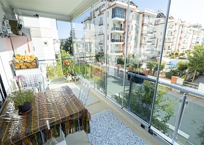 Просторная квартира 2+1 с газом в районе Хурма Коньяалты