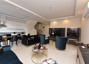 Меблированный пентхаус планировки 2+1