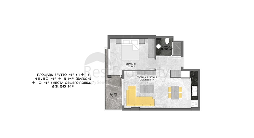 Новый инвестиционный проект в центре Алании