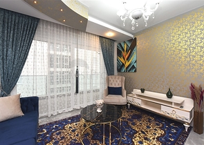 Меблированная квартира в районе Махмутлар