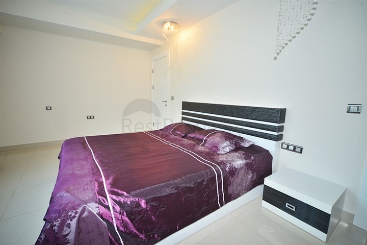 Квартира планировки 3+1 с мебелью в Махмутларе