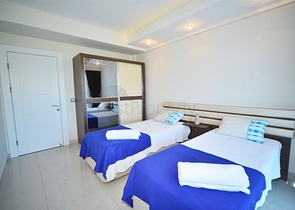 Квартира планировки 3+1 с мебелью в Махмутларе