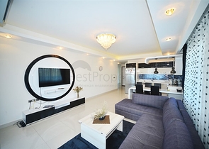 Квартира планировки 3+1 с мебелью в Махмутларе