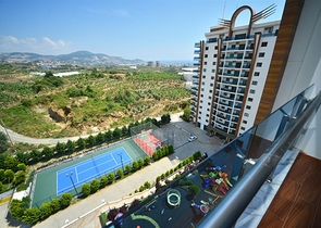 Квартира планировки 3+1 с мебелью в Махмутларе