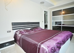 Квартира планировки 3+1 с мебелью в Махмутларе