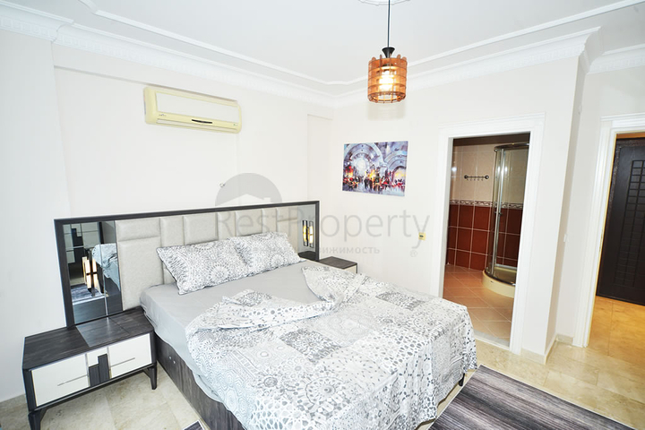 Меблированная квартира планировки 2+1 в районе Махмутлар