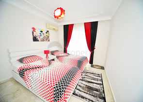 Меблированная квартира планировки 2+1 в районе Махмутлар