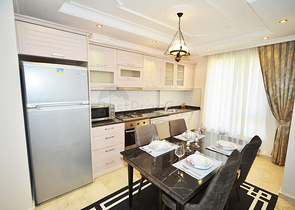 Меблированная квартира планировки 2+1 в районе Махмутлар