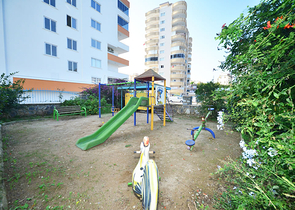 Меблированная квартира планировки 2+1 в районе Махмутлар