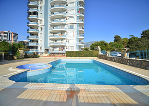 Меблированная квартира планировки 2+1 в районе Махмутлар