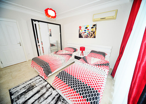 Меблированная квартира планировки 2+1 в районе Махмутлар