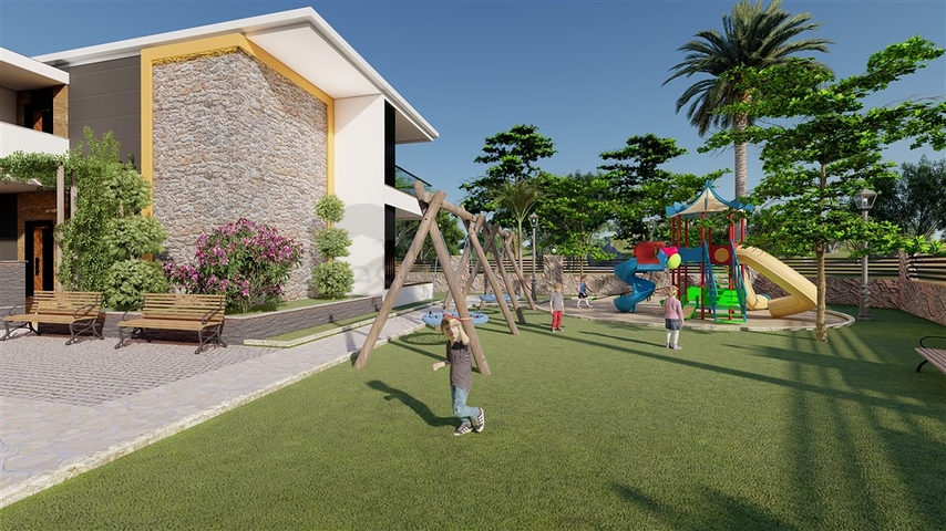 Новый проект в 150 метрах от песчаного пляжа