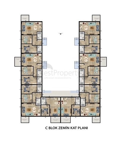 Новый проект в 150 метрах от песчаного пляжа
