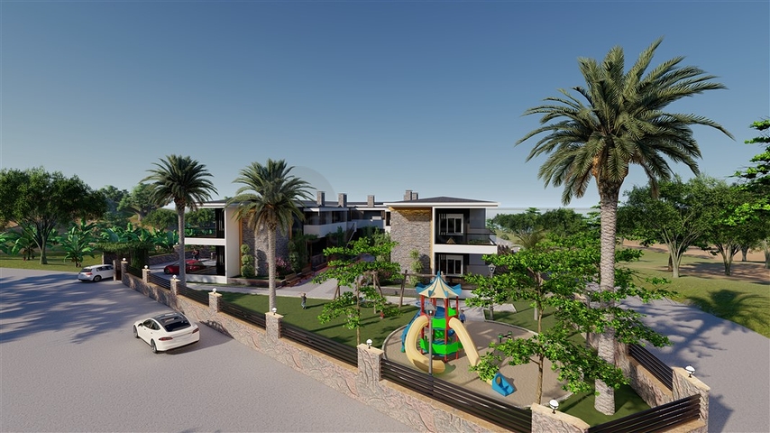 Новый проект в 150 метрах от песчаного пляжа