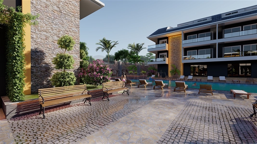 Новый проект в 150 метрах от песчаного пляжа