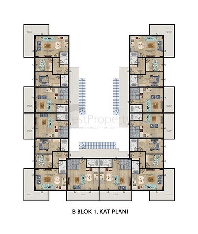 Новый проект в 150 метрах от песчаного пляжа