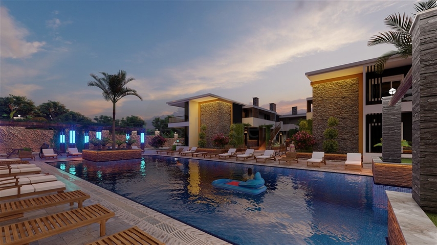 Новый проект в 150 метрах от песчаного пляжа