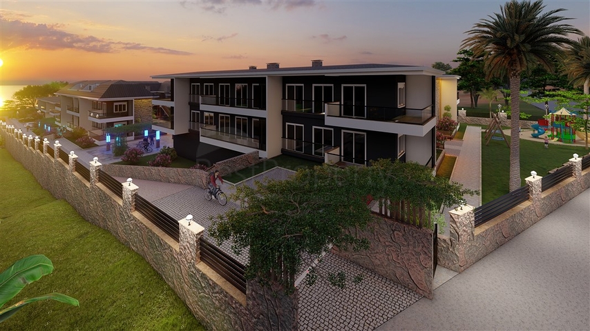 Новый проект в 150 метрах от песчаного пляжа