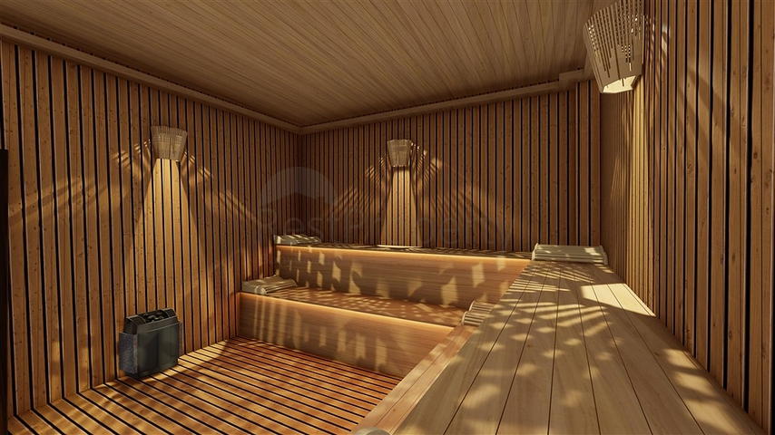 Новый проект в 150 метрах от песчаного пляжа