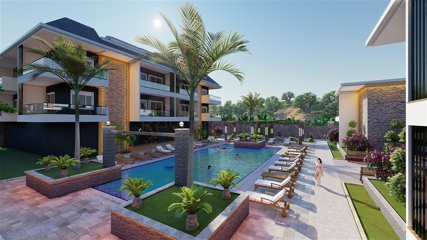 Новый проект в 150 метрах от песчаного пляжа