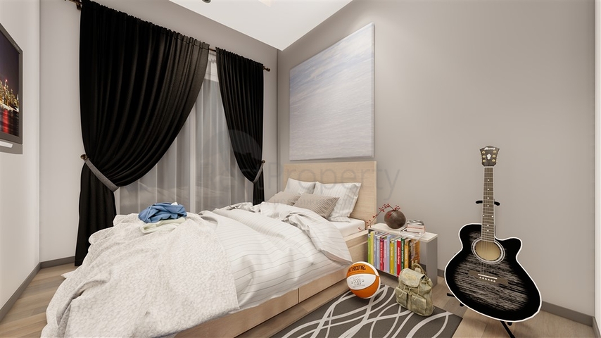 Новый проект в 150 метрах от песчаного пляжа