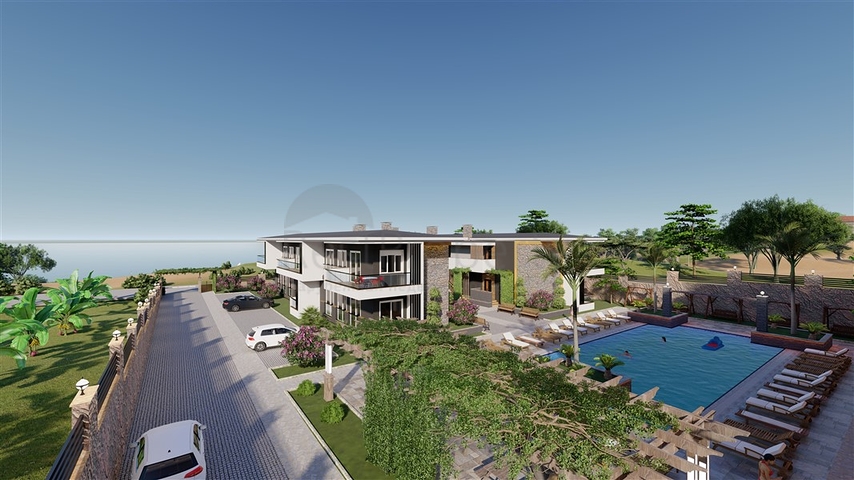 Новый проект в 150 метрах от песчаного пляжа