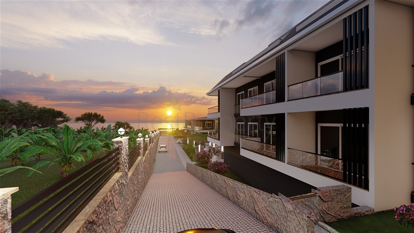 Новый проект в 150 метрах от песчаного пляжа