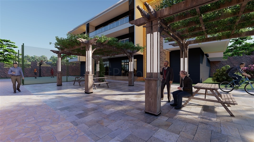 Новый проект в 150 метрах от песчаного пляжа